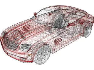 Chrysler Crossfire (2005) 3D Model