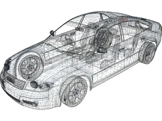 Audi A8 3D Model