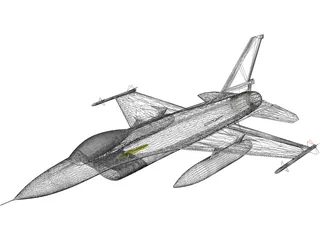 F-16 3D Model