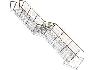 Stairs 3D Model