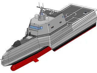 USS Independence (LCS-2) 3D Model