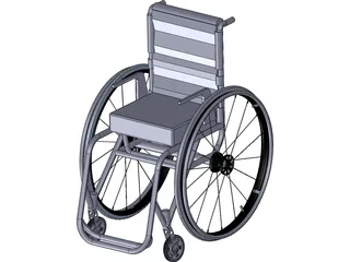 Wheel Chair 3D Model