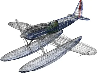 Supermarine S.6B 3D Model