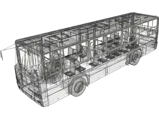 Ikarus 260E 3D Model