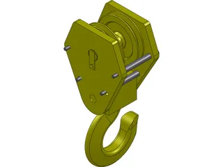 Crane Hook 3D Model