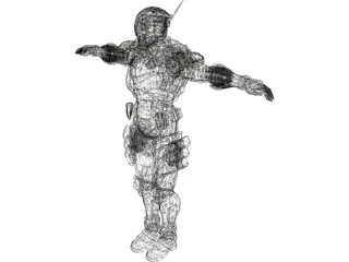 Vanquish Augmented Reaction Suit 3D Model