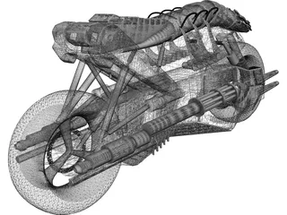Mototerminator 3D Model