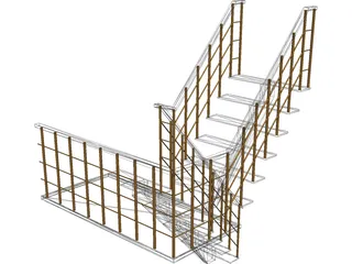 Stair 3D Model