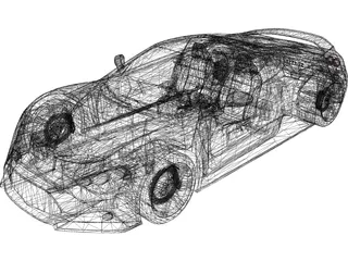 Zenvo ST1 (2010) 3D Model