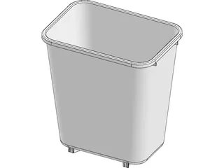 Trash Can 3D Model