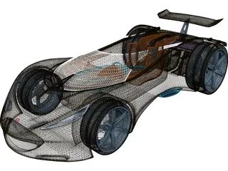 Lotus Hot Wheel Concept 3D Model