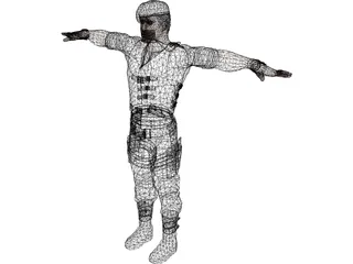 Sylvester Stallone 3D Model
