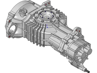 Mendeola MD5 Gearbox 3D Model