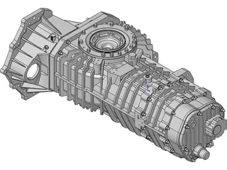 Mendeola HD Gearbox 3D Model