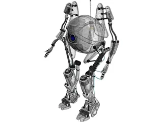 Portal 2 Atlas 3D Model