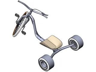 Drift Trike 3D Model