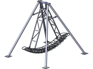 Amusement Park Ship 3D Model