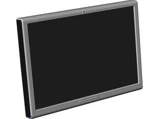 HP 2335 LCD 3D Model