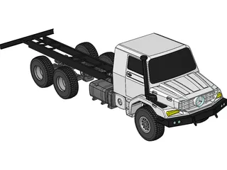 Mercedes-Benz Zetros 3D Model