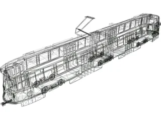 Streetcar 3D Model