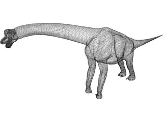 Brachiosaurus 3D Model