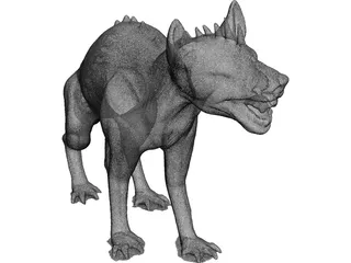 Chupacabra 3D Model