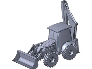 Excavator 3D Model