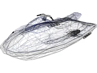 Personal Watercraft 3D Model