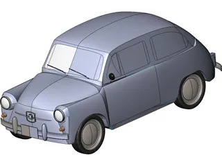 Zastava 750 3D Model