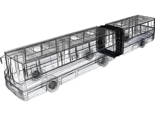 Ikarus 280 Gelekbus 3D Model