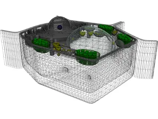 Plant Cell 3D Model