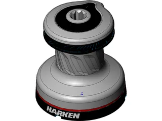 Winch Harken 20STA 3D Model