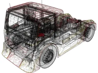 Mercedes-Benz ABF Racing Team 3D Model