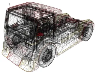 Mercedes-Benz ABF Racing Team 3D Model