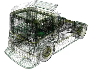 Scania G470 Original Reis Pecas 3D Model