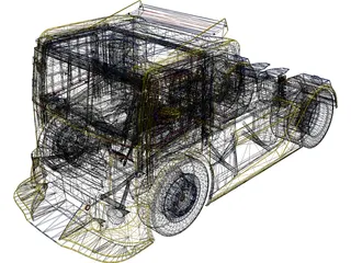 Volkswagen Constellation RM Competicoes 3D Model