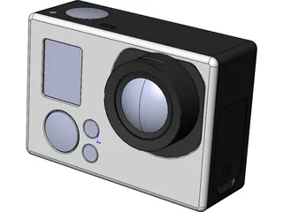 GoPro Camera 3D Model