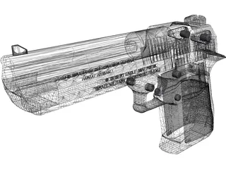 Desert Eagle 3D Model