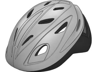 Bike Helmet 3D Model