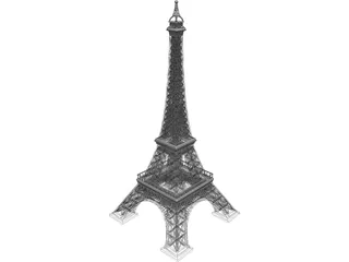 Eiffel Tower 3D Model