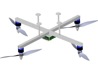 Quadrocopter 3D Model