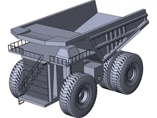 Caterpillar 797B Mining Haul Truck 3D Model