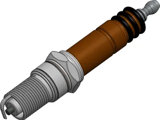 Bosch Spark Plug 3D Model