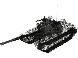 T-62 3D Model