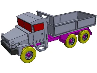 Dumper Truck 3D Model