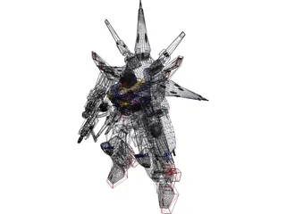 Gundam Providence ZGMF-X13A 3D Model