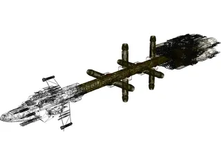 Promethian Space Craft 3D Model