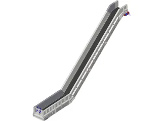 Chain Conveyor 3D Model