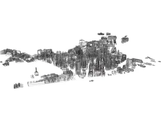 Boston Downtown 3D Model