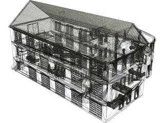 Factory House 3D Model